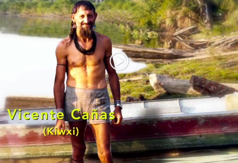 Vicente Cañas Kiwxí imagen del documental La vida por la Amazonía de la REPAM