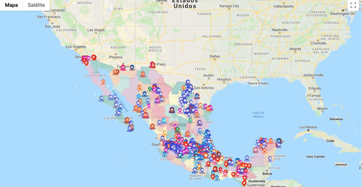 Toda la labor social de la Iglesia en México a un clic de