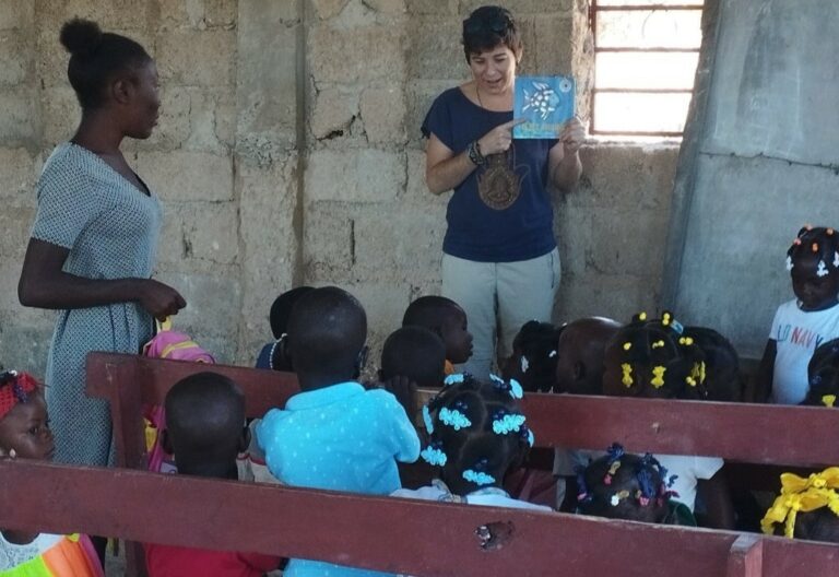 Valle Chías, misionera en Haití