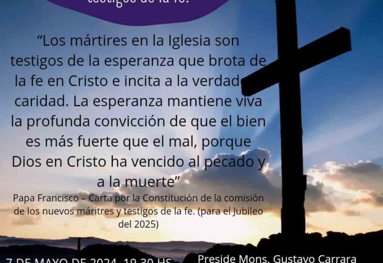 La Iglesia argentina rememora a quienes murieron por fidelidad a Cristo y al Evangelio