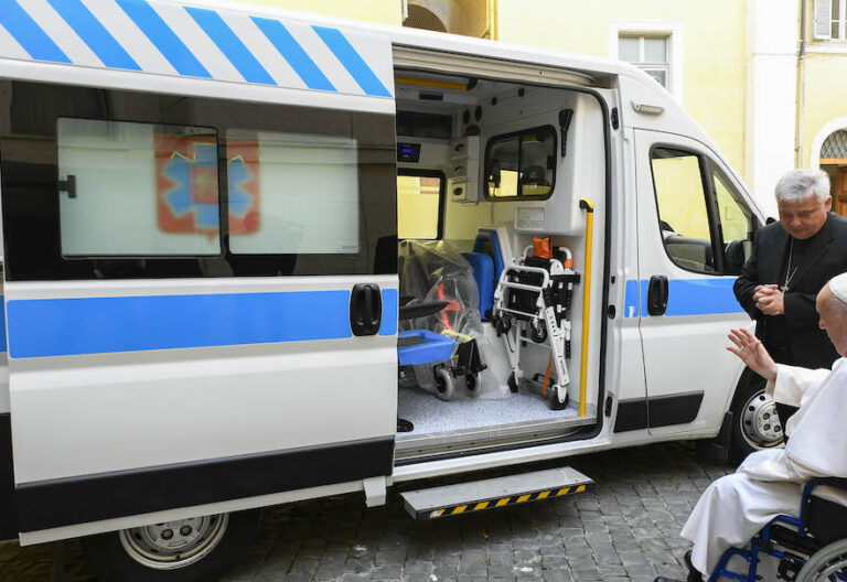 Ambulancia limosneria ucrania