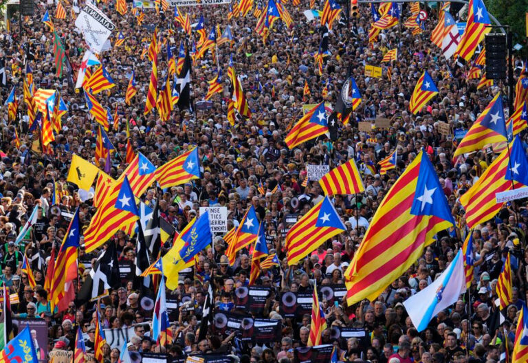 Manifestación Diada Cataluña