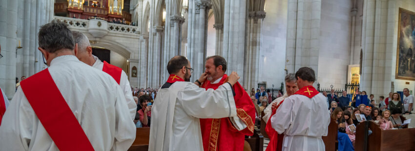 ordenación de tres diáconos permanentes el 29 de junio en la catedral de La Almudena