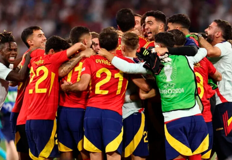 Victoria de España sobre Francia en el Mundial de fútbol de Alemania 2024
