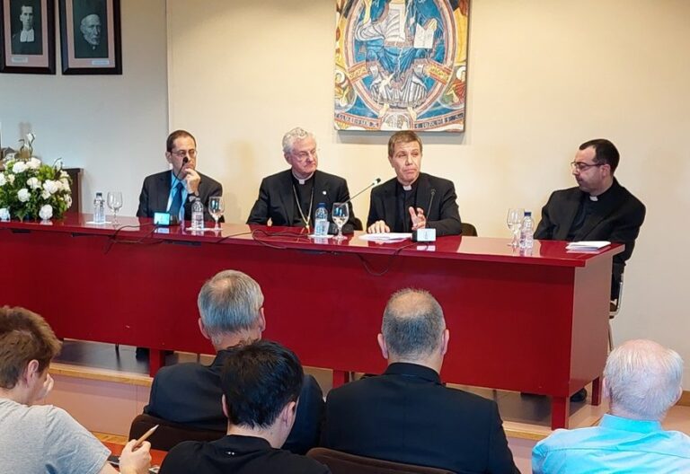 Rueda de prensa en el Obispado de Urgell