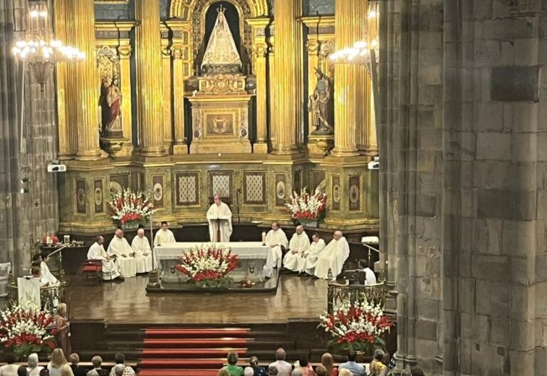 Celebración del 15 de agosto en la Basílica de Begoña