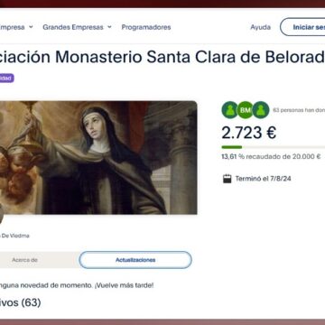 PayPal de las clarisas de Belorado