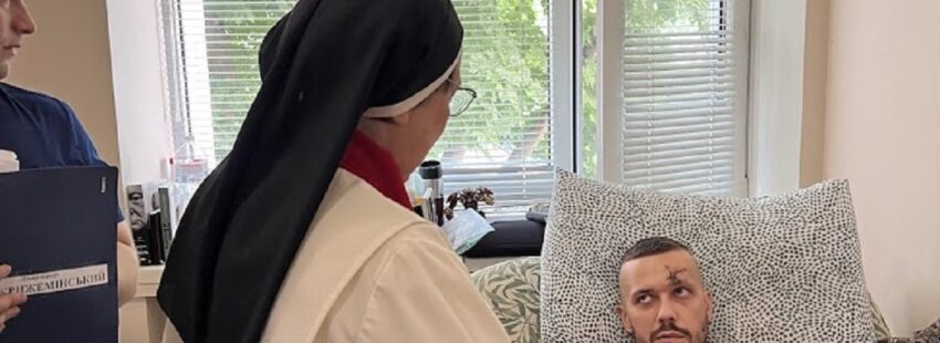 Sor Lucía Caram, en Ucrania