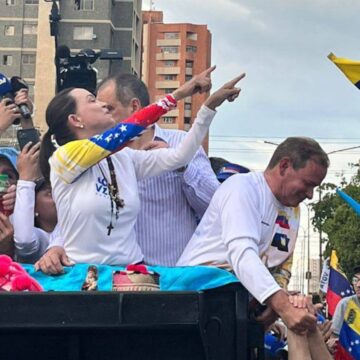 María Corina Machado, líder de la oposición