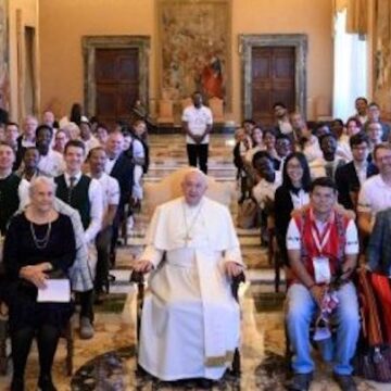 Audiencia del Papa Francisco a los miembros del International Movement of Catholic Students (IMCS)