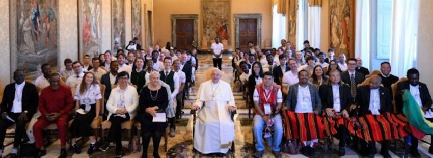 Audiencia del Papa Francisco a los miembros del International Movement of Catholic Students (IMCS)