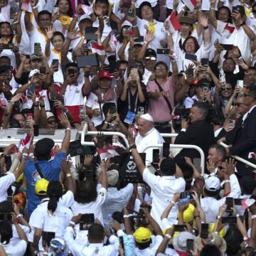 Misa de Francisco en Yakarta, Indonesia