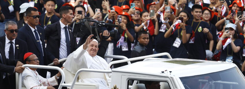 Misa de Francisco en Yakarta, Indonesia