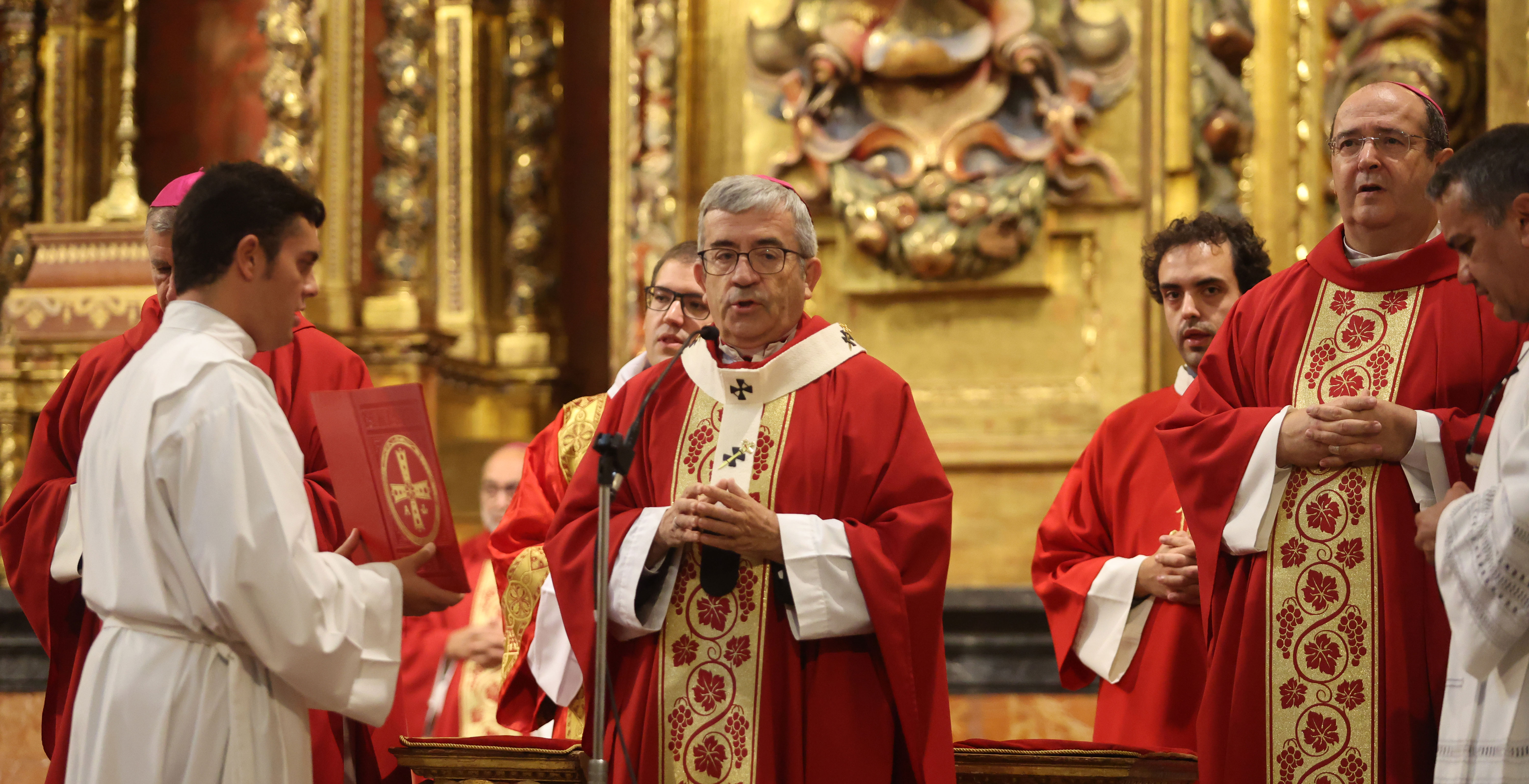 Luis Arguello, en la misa de apertura del curso en la UPSA