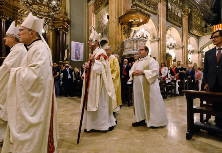 El cardenal Omella, en la misa de La Merced