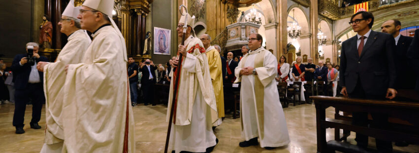 El cardenal Omella, en la misa de La Merced