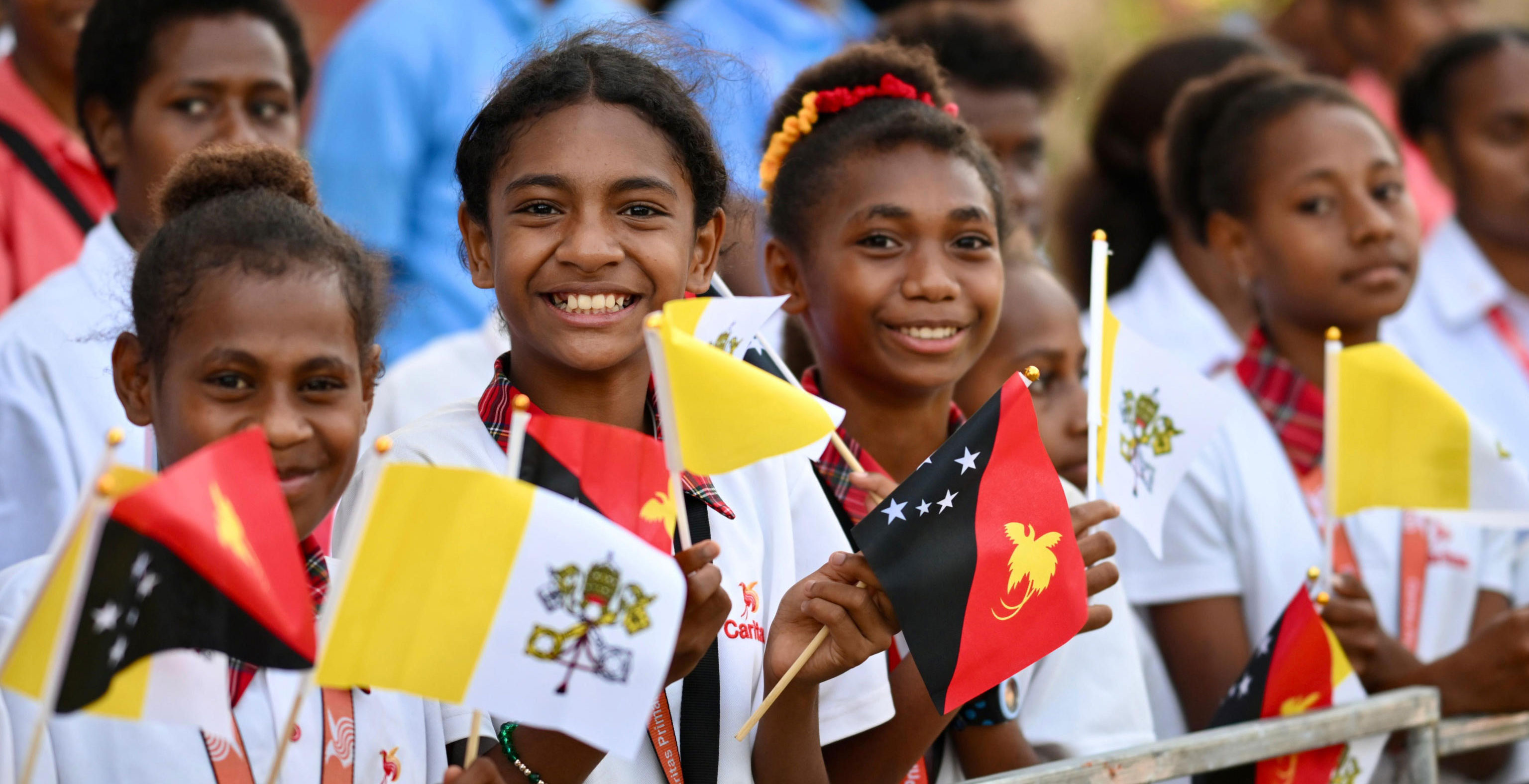 El papa Francisco en Papúa Nueva Guinea