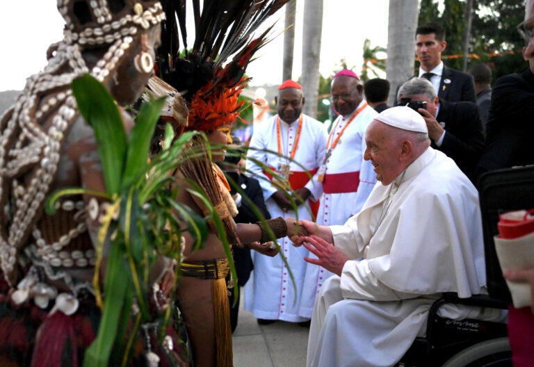 El papa Francisco en Papúa Nueva Guinea