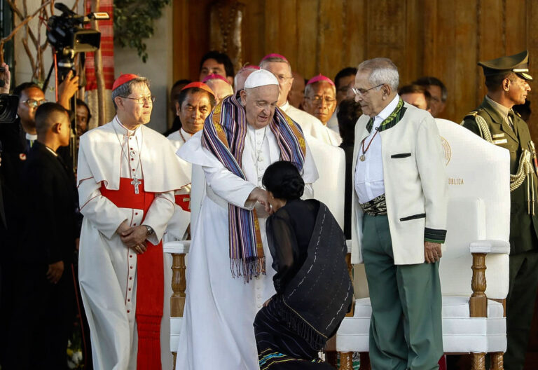 El papa Francisco en Timor Oriental