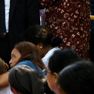 El papa Francisco, en la escuela Irmas Alma, de Dili