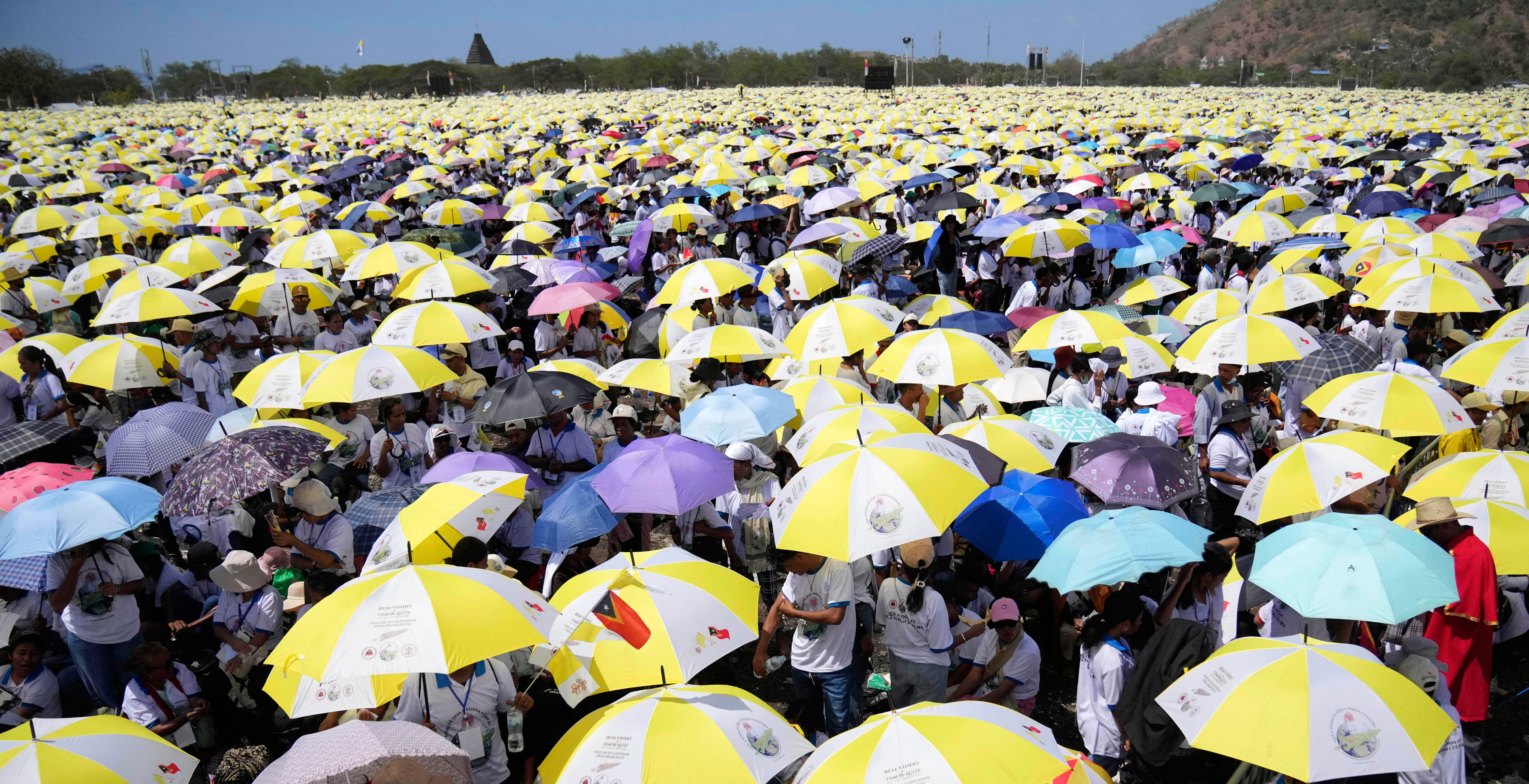 Misa multitudinaria en Timor Oriental