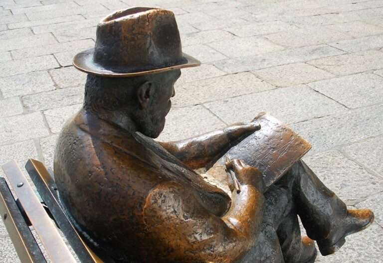 Escultura de Antonio Gaudí