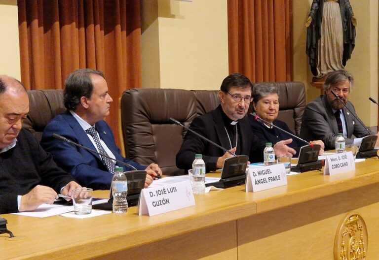 José Cobo, en la Asamblea de Escuelas Católicas de Madrid