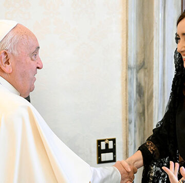 El Papa recibió a la Vicepresidente de Argentina