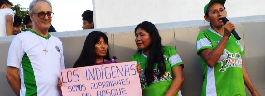 Miguel Ángel Cadenas, misionero español, obispo de Iquitos, en la Amazonía peruana