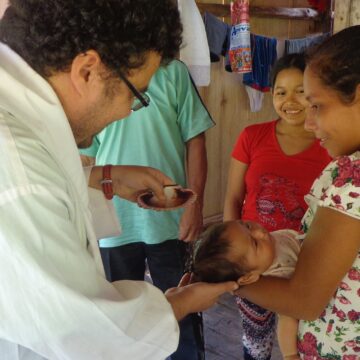 Luis Fernández, misionero en Iquitos, en la Amazonía peruana