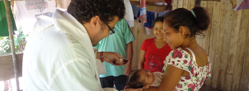 Luis Fernández, misionero en Iquitos, en la Amazonía peruana