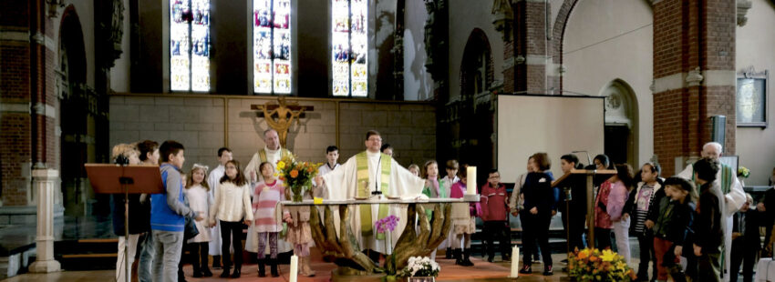 La parroquia de San Antonio de Padua, en Etterbeek (Bélgica) está pastoreada por el sacerdote