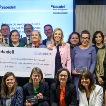 Entrega de las ayudas del Fondo Sabadell Inversión Ética y Solidaria