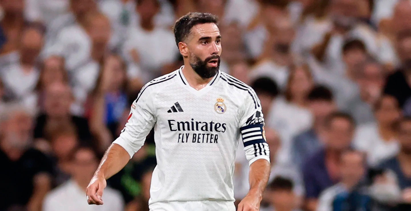 Dani Carvajal, lateral del Real Madrid