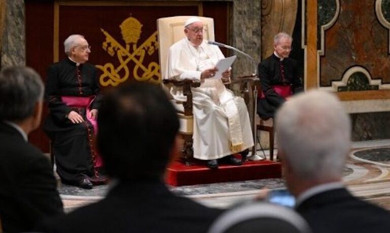 Papa Francisco en su discurso al Dicasterio para la Comunicación