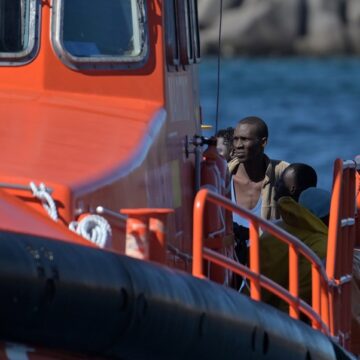 Un migrante rescatado en El Hierro