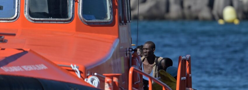 Un migrante rescatado en El Hierro