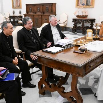 El Papa recibe a la presidencia del Celam que se prepara para sus 70 años en 2025