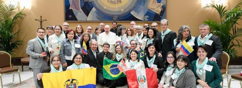 El papa Francisco recibe en audiencia a integrantes del “Proyecto Esperanza” para celebrar 25