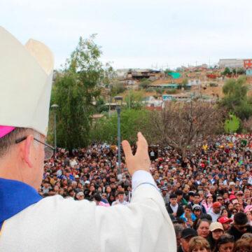 Celebración de la Virgen de Andacollo, en Chile