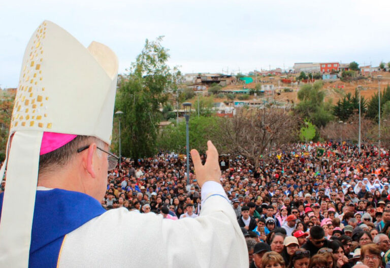 Celebración de la Virgen de Andacollo, en Chile