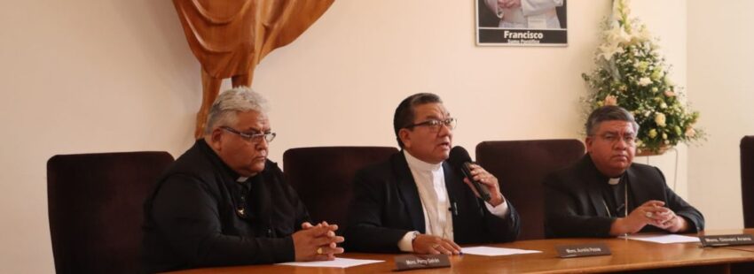 Asamblea de obispos de Bolivia (fuente: Conferencia Episcopal de Bolivia).