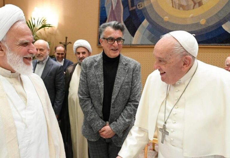 Encuentro interreligioso del papa Francisco y el el Centro para el Diálogo Interreligioso' de