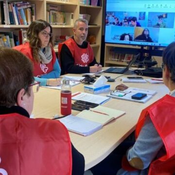 Presentación del plan de emergencia de Cáritas por la DANA (fuente: Cáritas Diocesana)