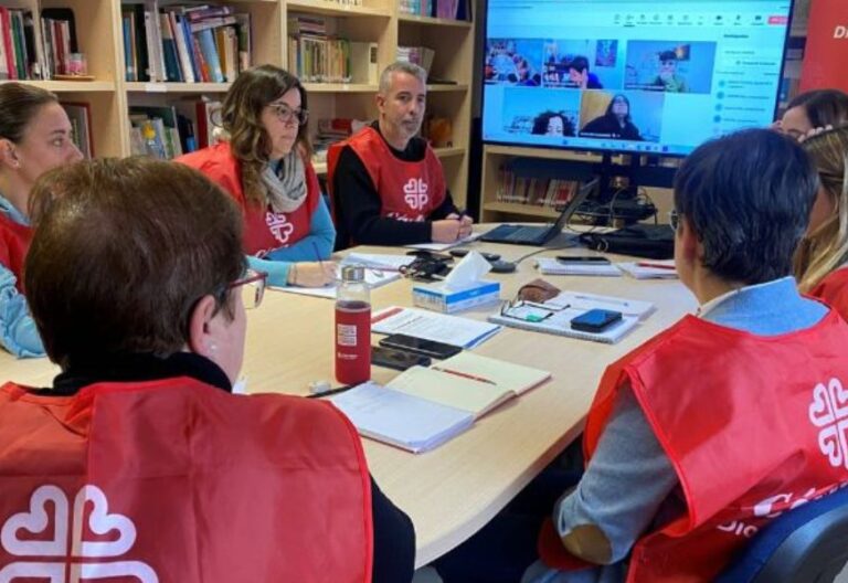 Presentación del plan de emergencia de Cáritas por la DANA (fuente: Cáritas Diocesana)