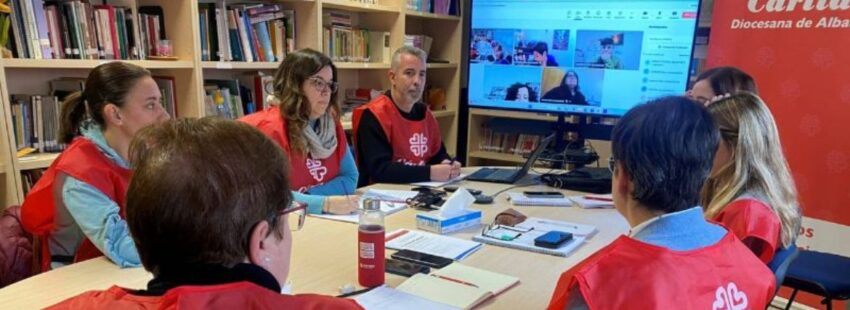 Presentación del plan de emergencia de Cáritas por la DANA (fuente: Cáritas Diocesana)