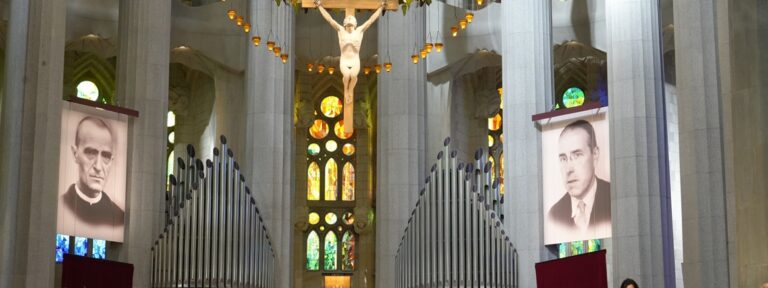 Beatificación de Gaietà Clausellas y Antoni Tort en la Sagrada Familia de Barcelona