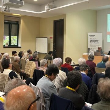 Asistentes a la jornada de formación sobre el cuidado de los mayores, celebrado en Madrid