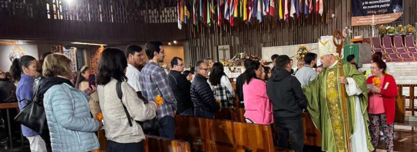 Misa en Basílica con familiares de víctimas de suicidio