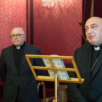 Fernando Ramón y Arturo J. García (Foto: Delegación Medios Arzobispado Valencia)